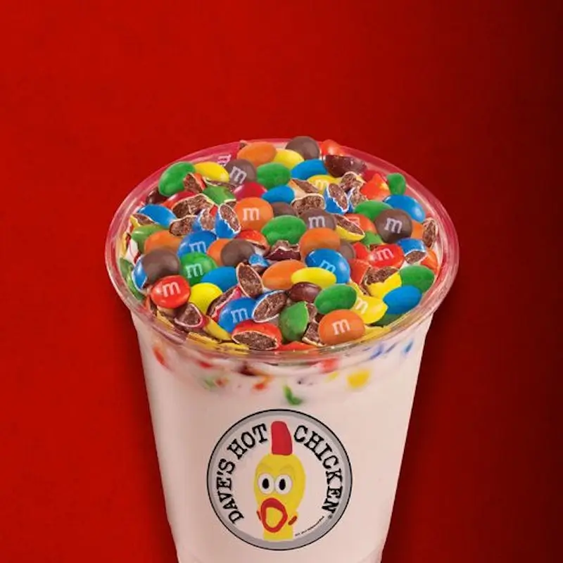 M&M Top Loaded Shake
