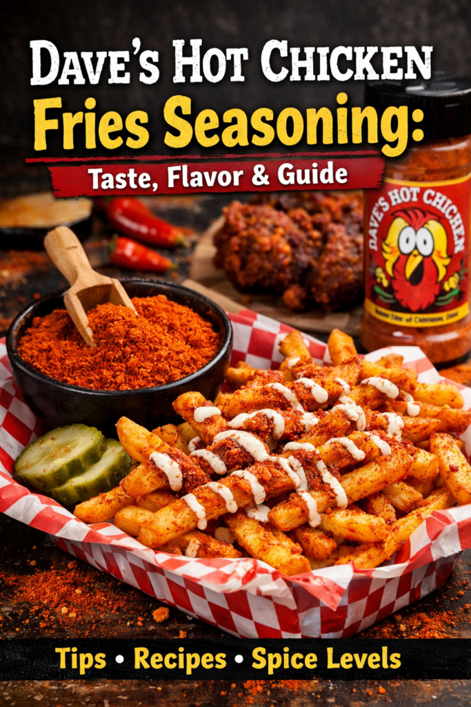 Dave’s Hot Chicken Fries Seasoning: Taste, Flavor & Guide